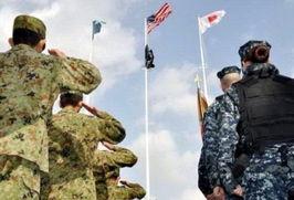 美日韩联合军演搞笑视频,笑料百出！美日韩联合军演搞笑瞬间大盘点